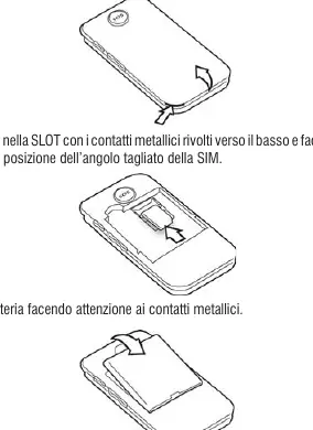 Instrukcja instalacji karty SIM i baterii