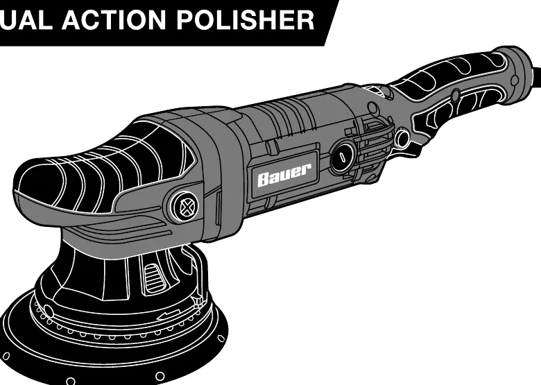 Polerka mimośrodowa Bauer 20mm Long-Throw 6"