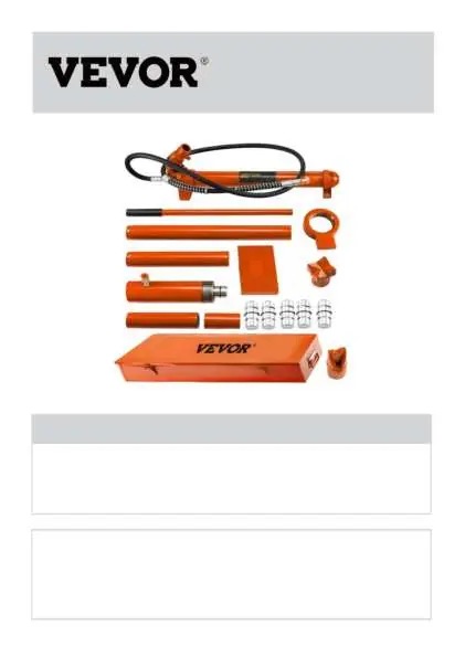 Zestaw VEVOR 20T Porta Power