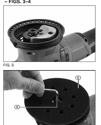 Montaż talerza oporowego (Fig. 3-4)