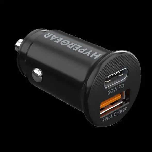 Ładowarka samochodowa Hypergear z portami USB-C i USB