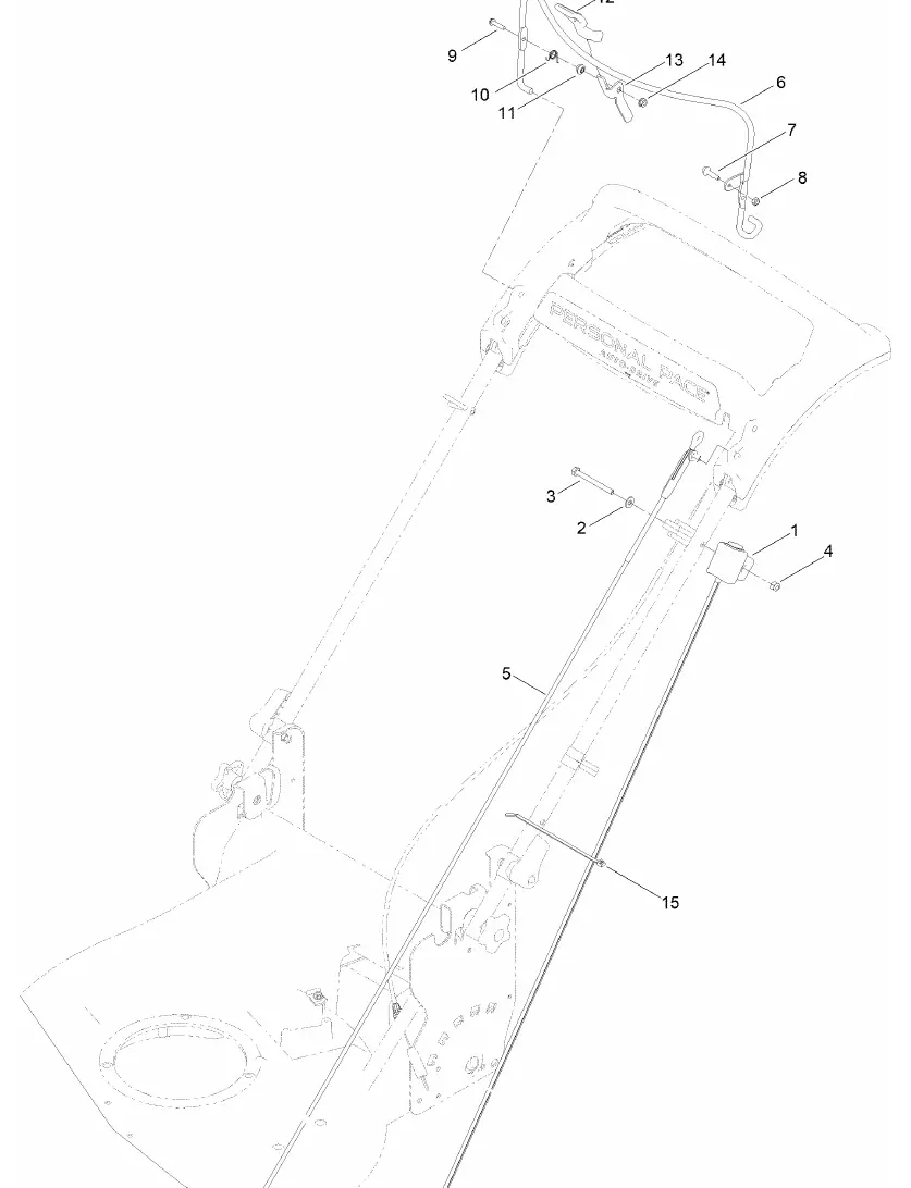Schemat sterowania uchwytu (Handle Control Assembly)