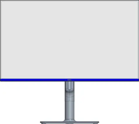 Widok przedni monitora Dell S2425HS