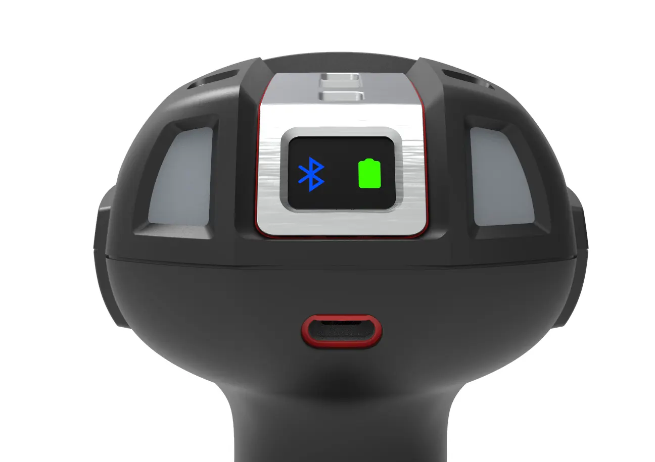 Wskaźniki statusu Bluetooth i baterii