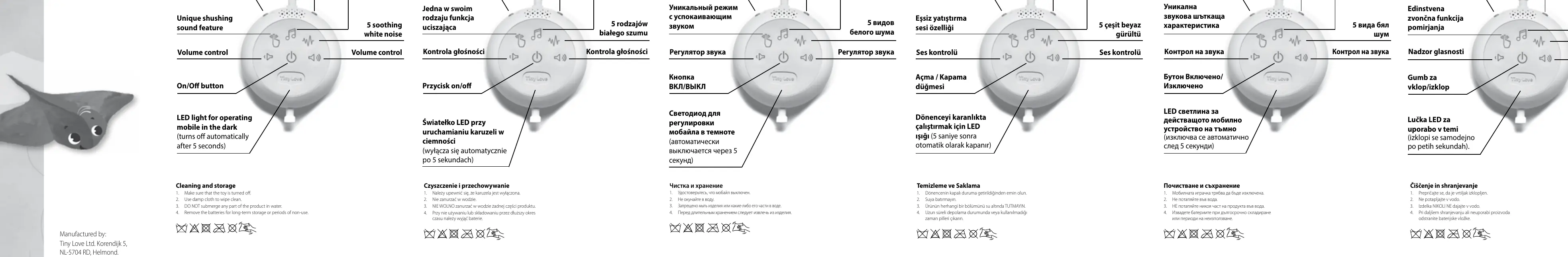 Panel sterowania karuzelą