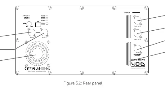 Panel tylny Venu 210i V2