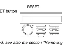 Lokalizacja przycisku RESET