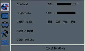 Menu OSD