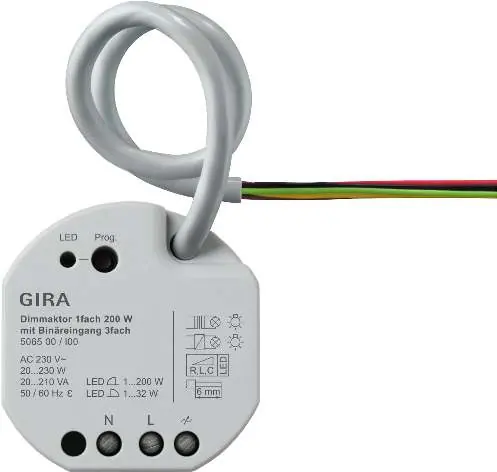 Ściemniacz GIRA KNX 1-kanałowy 200 W