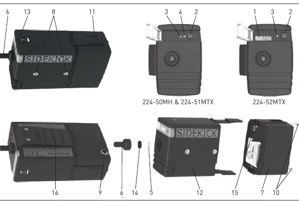 Diagram pompy Sidekick
