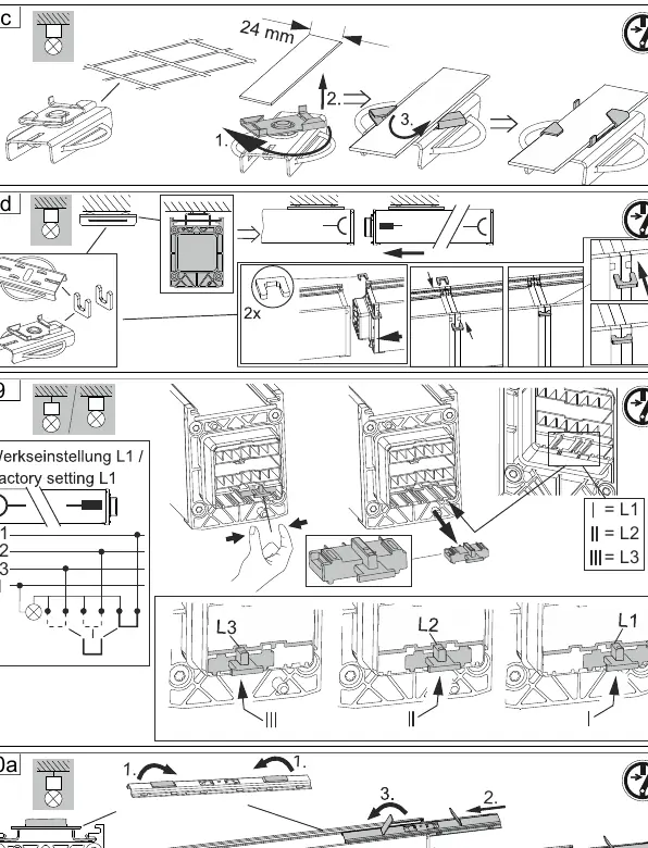 Podłączenie elektryczne (krok 9)