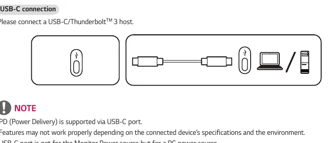Podłączenie USB-C