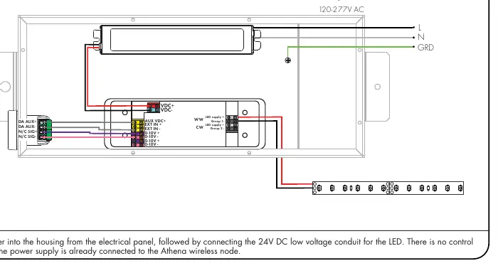 Schemat połączeń elektrycznych