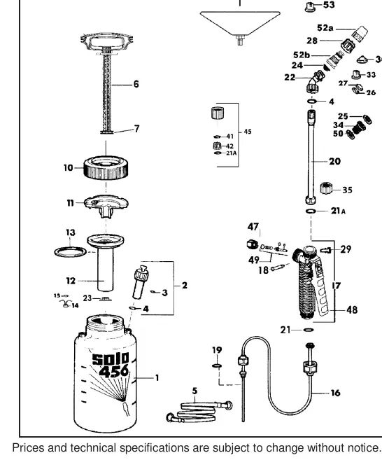 Schemat części zamiennych (Parts Breakdown)