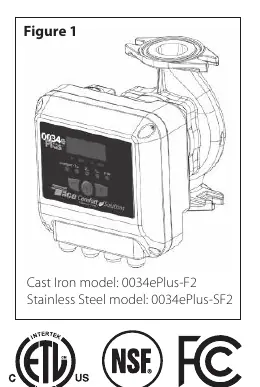 Model pompy 0034ePlus