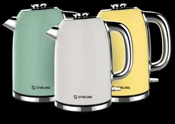 Dostępne warianty kolorystyczne czajnika Stirling 1.7L