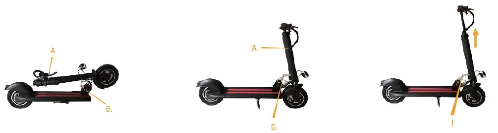 Kroki rozkładania mechanizmu kierownicy