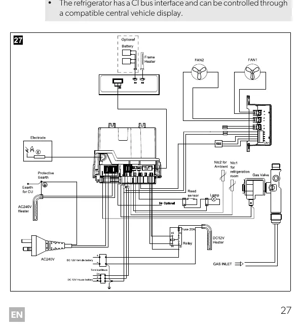 Schemat połączeń elektrycznych
