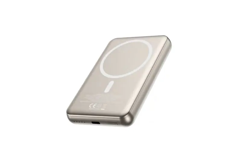 Widok urządzenia z portem USB-C i wskaźnikami