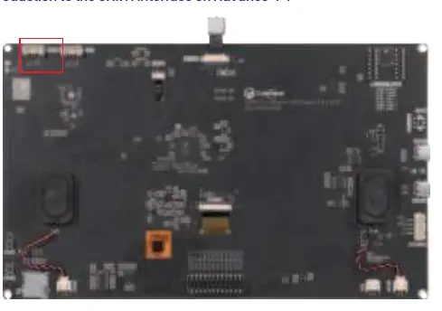 Interfejs UART1 na płytce