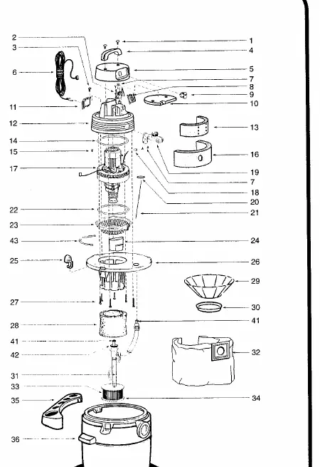 Schemat budowy modelu QPV 10.5