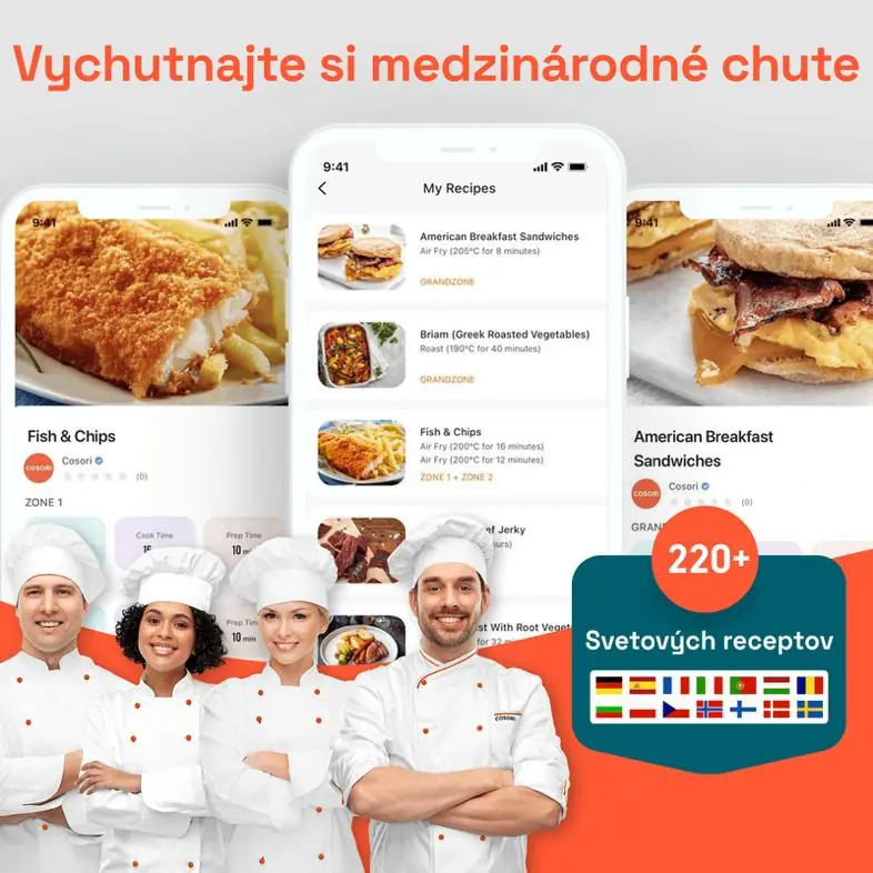 Korzystanie z aplikacji mobilnej z przepisami.