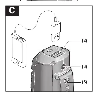 Ładowanie urządzenia USB
