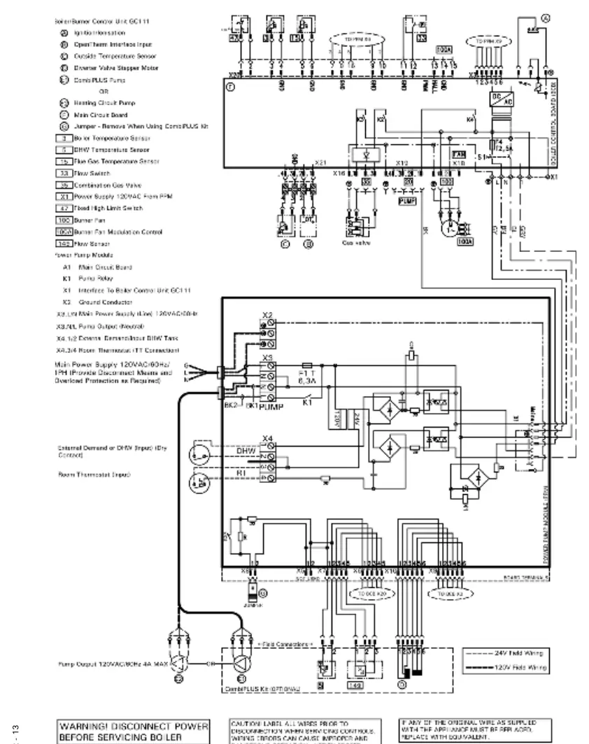Schemat połączeń elektrycznych