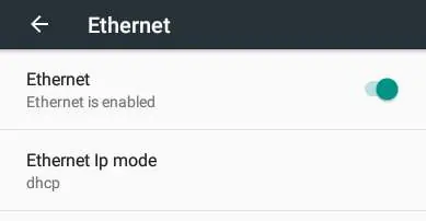 Konfiguracja ustawień sieci Ethernet