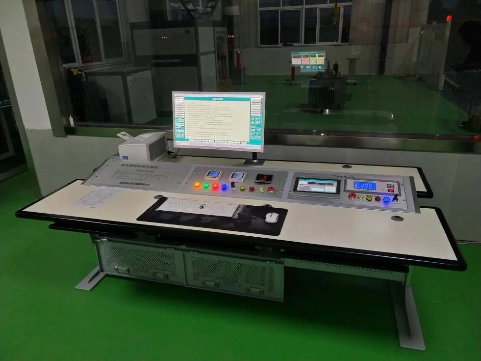 Stanowisko testowe transformatorów HZBZ-IV