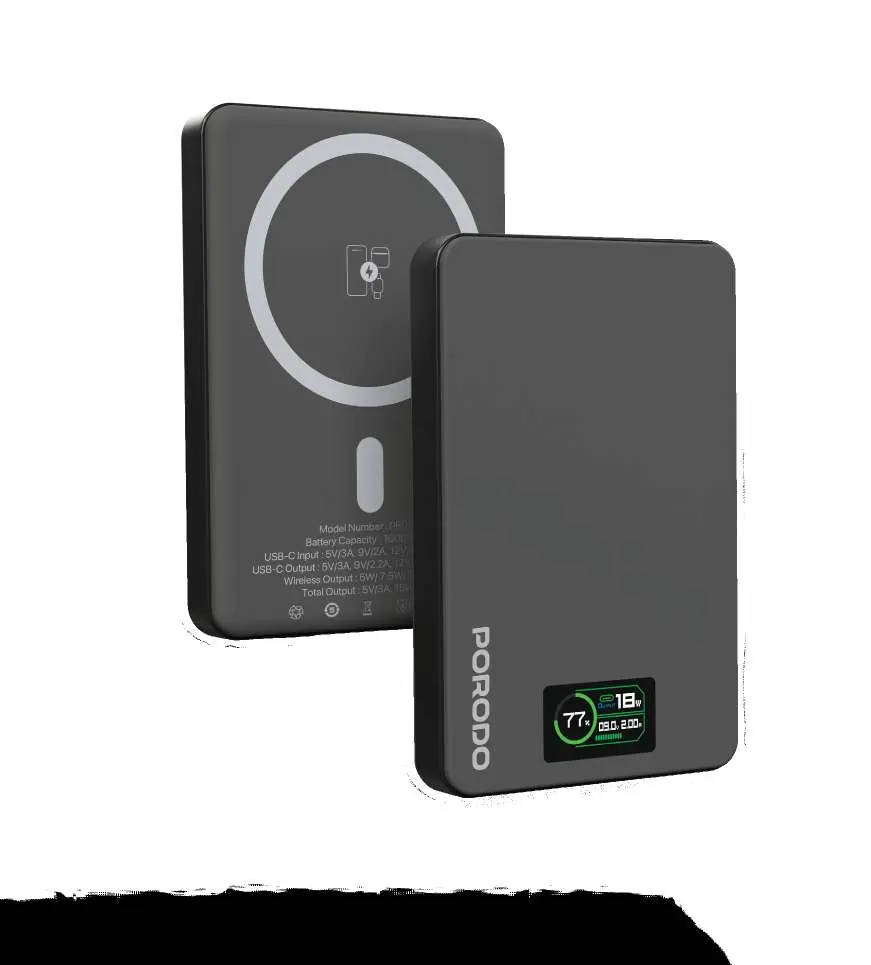 Widok ogólny powerbanku Porodo 10000mAh