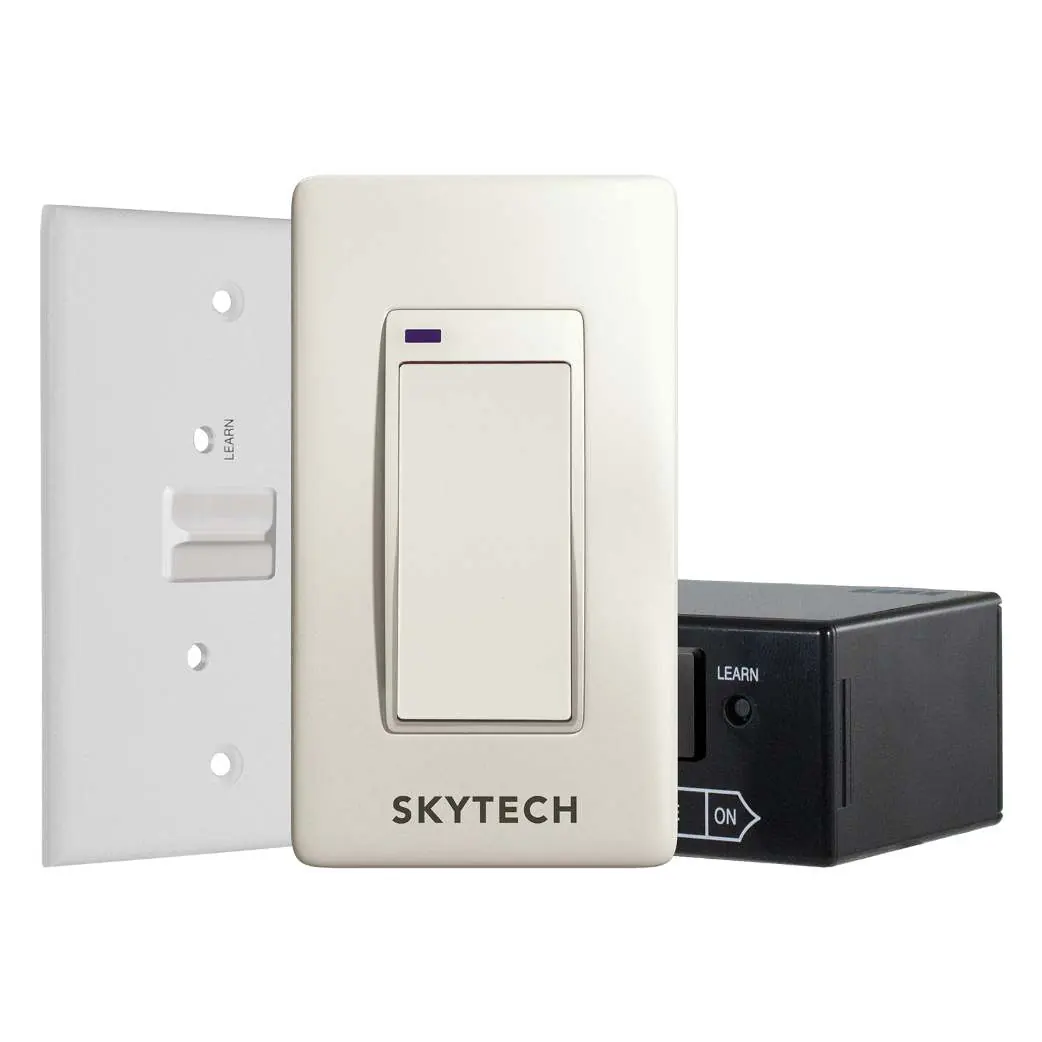 Nadajnik naścienny i odbiornik systemu Skytech 1001D-A