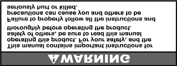 Zapoznaj się z ostrzeżeniami dotyczącymi bezpieczeństwa.
