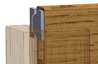 Instalacja górnej linki stabilizującej