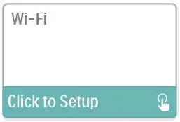 Ekran konfiguracji Wi-Fi
