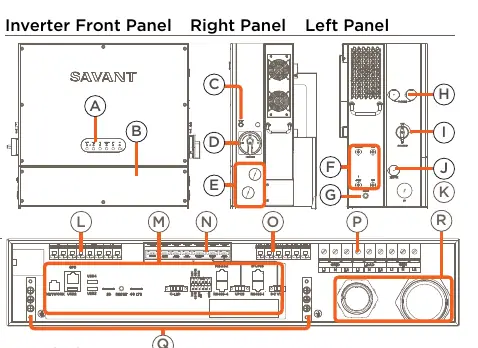 Panel przedni inwertera