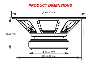 Wymiary produktu