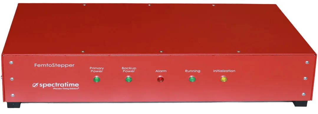 Panel przedni urządzenia FemtoStepper