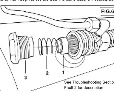 Zawór zwrotny (non-return valve).