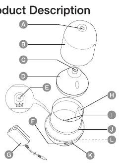 Schemat budowy dyfuzora