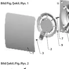 Schemat budowy wentylatora