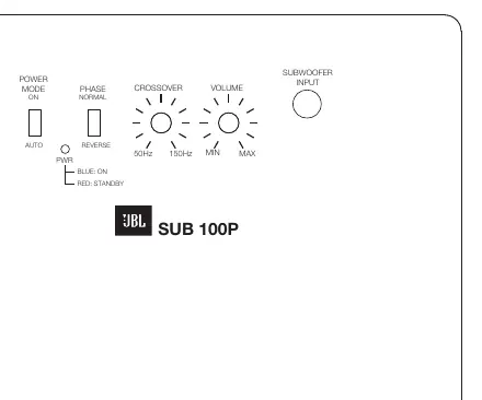 Panel tylny subwoofera