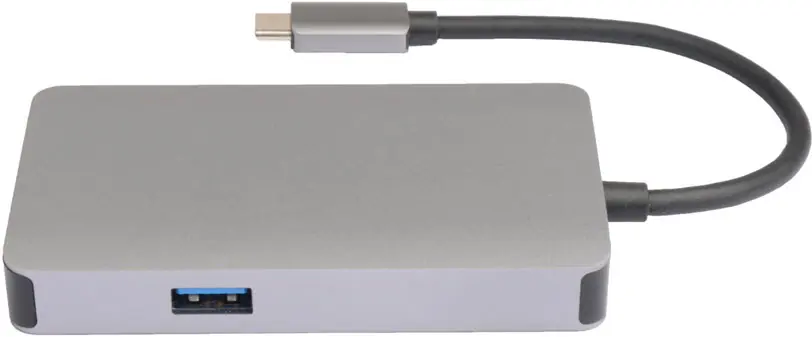 Widok adaptera z portami USB