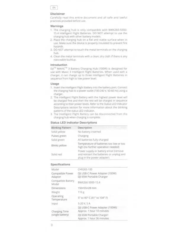 Schemat koncentratora ładowania z oznaczeniem portów i wskaźnika LED