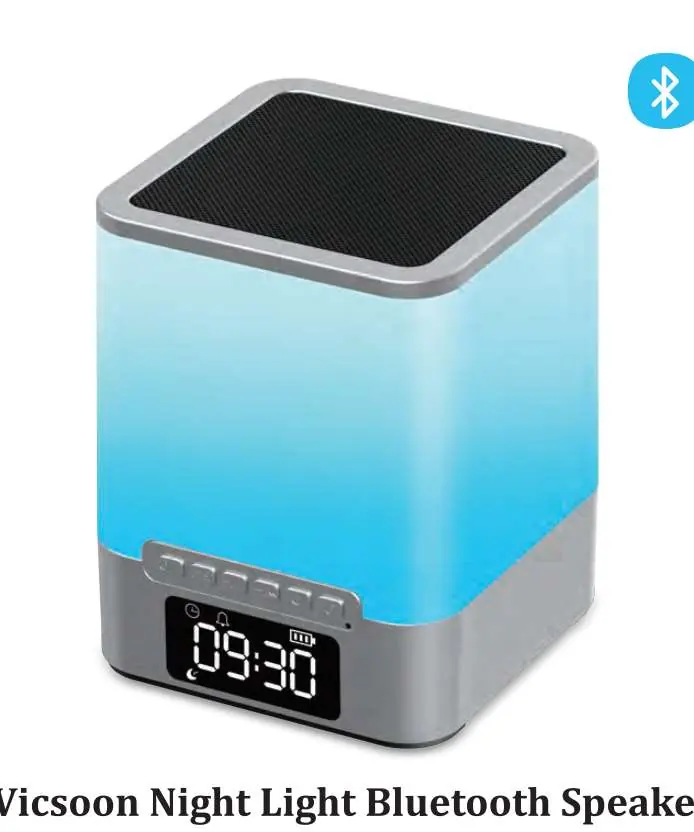 Głośnik Bluetooth z lampką nocną
