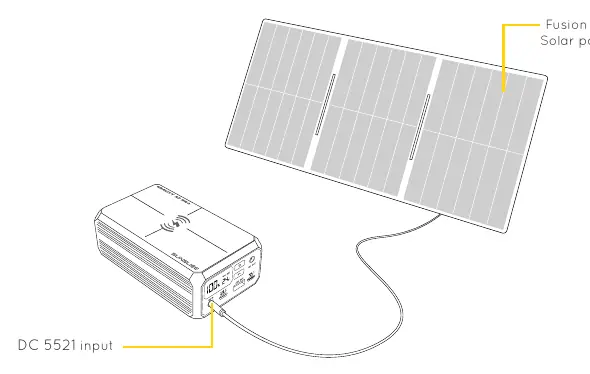 Ładowanie powerbanku za pomocą panelu słonecznego