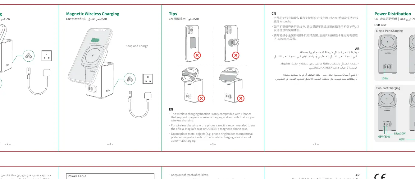 Schemat ładowania bezprzewodowego (Magnetic Wireless Charging).