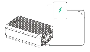 Ładowanie powerbanku przez port USB-C