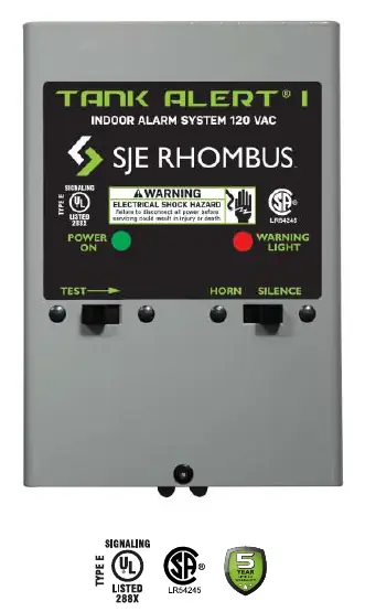 Panel alarmowy Tank Alert I