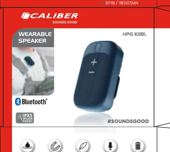 Głośnik Caliber HPG 101BL
